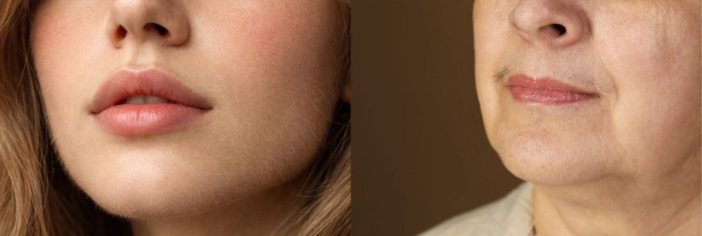 La thermolyse du visage : joues, menton, lèvres, sourcils...