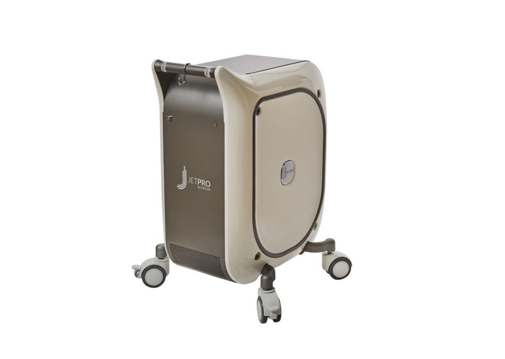 Technologie JetPeel soin visage sans injection et hydratation profonde